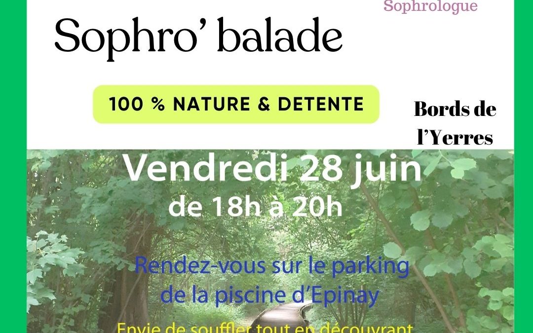 Sophro’ balade plantes sauvages