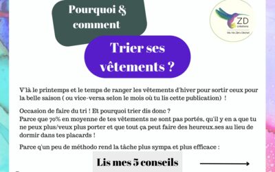 Optimiser le tri de sa garde-robe d’été