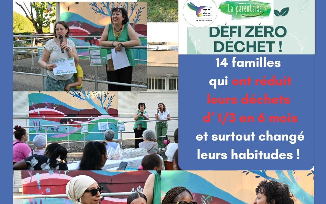 Défi Familles zéro déchet Vigneux : un succès !