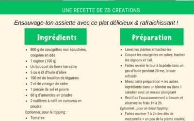 Découvre une recette rafraichissante, originale & délicieuse !