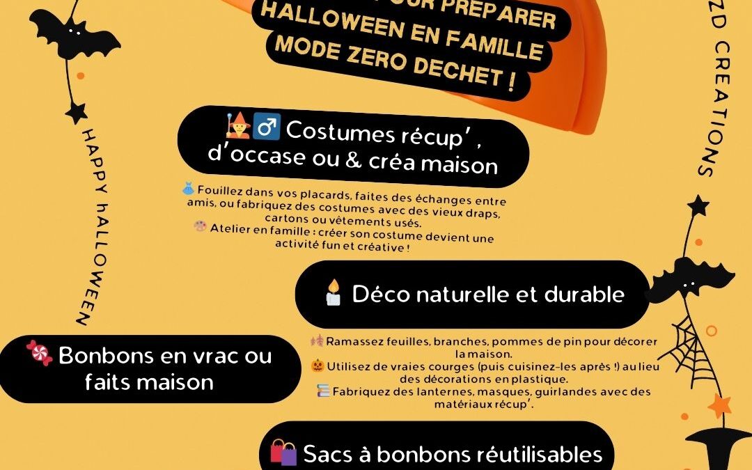 Conseils pour un Halloween qui ne terrifie pas la planète 👻🌍✨