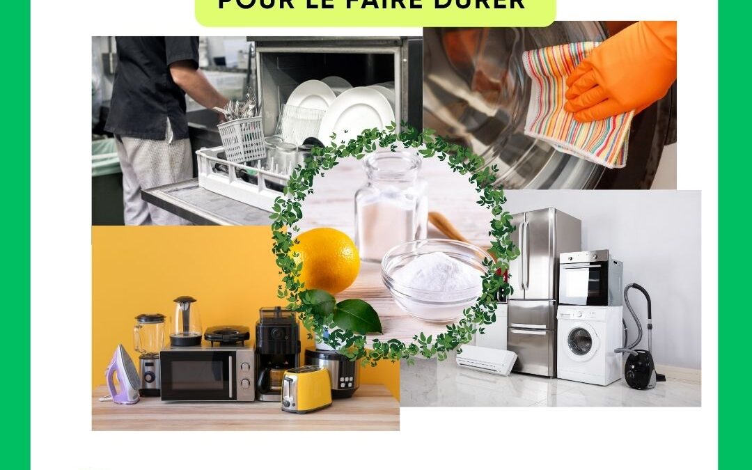 Conf prolonger la vie de vos appareils électroménager !